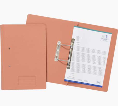 Exacompta TFM-ORGZ folder Manila-hamp Orange A4
