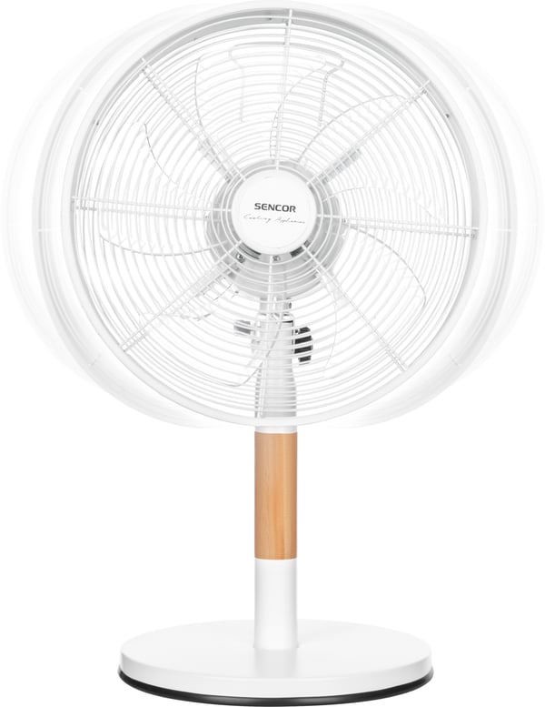 Pikkukuva 3 / 9: Sencor SFE 3080WH kodinpuhallin Valkoinen