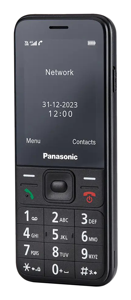 Miniatyrbillede 5 af 7: Panasonic KX-TF200 mobiltelefon 6,1 cm (2.4") 98,7 g Sort Feature telefon