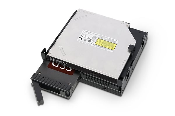 Miniatyrbild 4 av 4: Icy Dock MB732TP-B Hölje för lagringsenheter HDD- / SSD kabinett Svart 2.5"