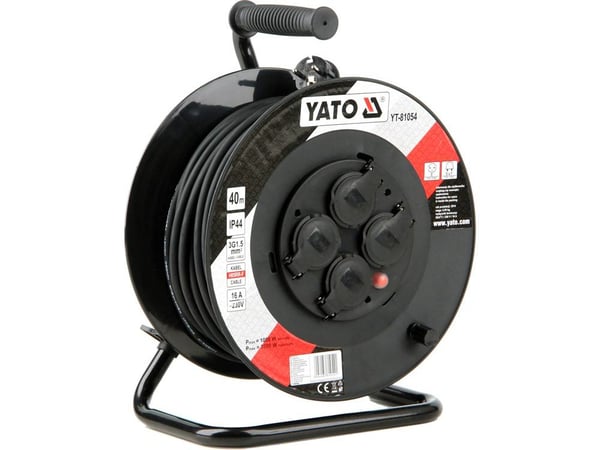 Yato YT-81054 ledningsrulle 4 AC stikkontakt(er) 40 m