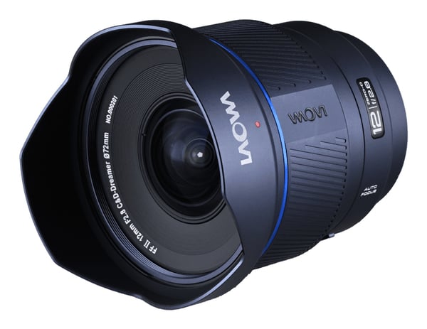 Laowa 12mm f/2.8 Lite Zero-D FF, Sony FE MILC Ultra bredlinse Sort
