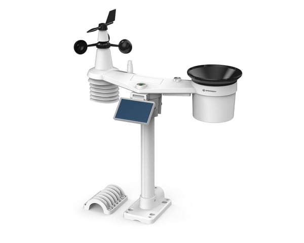 Bresser Optics 7003220 digital vejrstation Sort LCD Batteri/Solar Wi-Fi