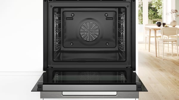 Bosch Serie 8 HBG7741B1 ugnar 71 l Svart