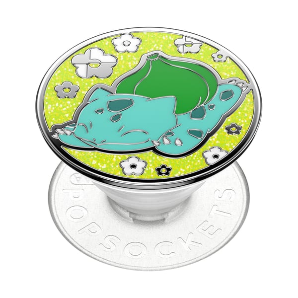 Miniatyrbillede 7 af 8: PopSockets Pokémon - Enamel Bulbasaur Nap