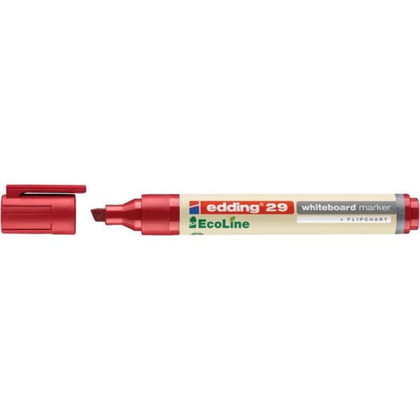 Edding 29 EcoLine speedmarker 1 stk Mejselspids Rød