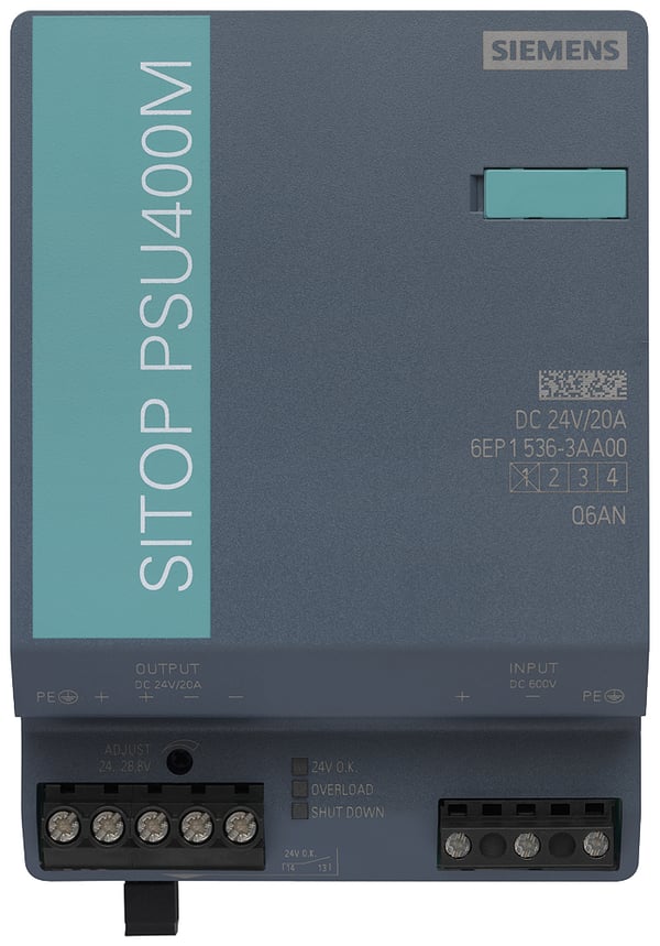 Siemens SITOP PSU400M 24 V/20 A Hutschienen-Netzteil DIN-Rail 24 V/DC 20 - Redundanz