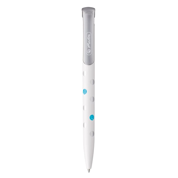 Herlitz 50028085 kulspetspennor Blå Fastklämbar, indragbar kulspetspenna Medium 1 styck