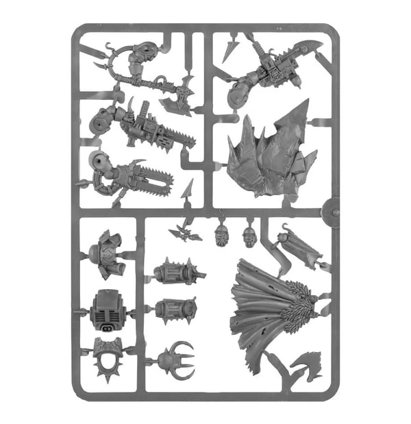 Miniatyrbillede 14 af 16: Games Workshop Chaos Space Marines Battalion Detachment