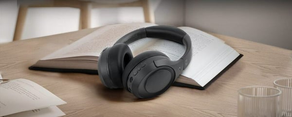 Muse M-295 ANC hovedtelefoner/headset Trådløs USB Type-C Bluetooth Grå