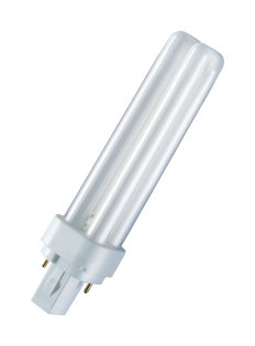 Miniatyrbild 1 av 2: Osram Dulux D energisparlampor 26 W G24d-3 Kall vit