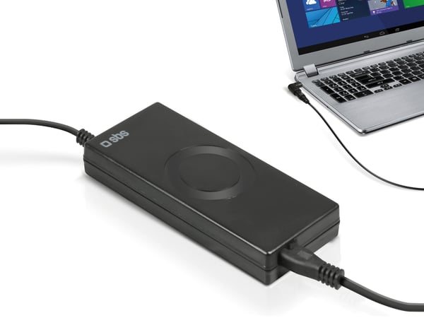 Miniatyrbillede 2 af 2: SBS EM0APA070 strømadapter og vekselret Indendørs 70 W Sort