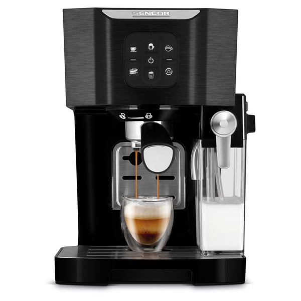 Miniatyrbild 1 av 12: Sencor SES 4040BK Halvautomatisk Espressomaskin 1,4 l