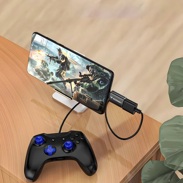 Pikkukuva 7 / 7: Wozinsky 5907769378959 kaapelin sukupuolenvaihtaja USB-A Lightning Musta