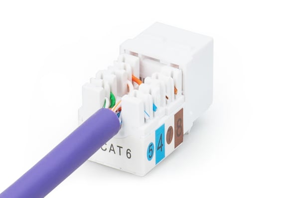 Pikkukuva 5 / 8: DIGITUS CAT 6, luokka E Keystone -moduuli, suojaamaton
