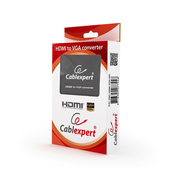 Miniatyrbillede 3 af 3: Gembird HDMI/VGA converter