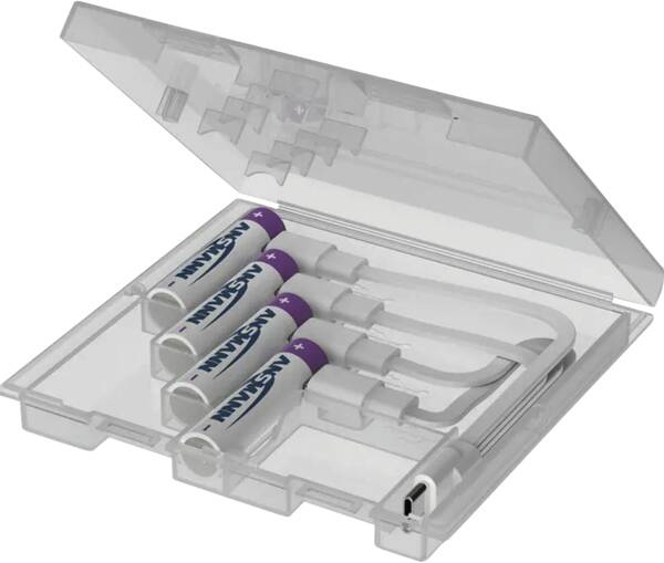 Ansmann 1311-0035 husholdningsbatteri Genopladeligt batteri AAA Lithium-Ion (Li-Ion)