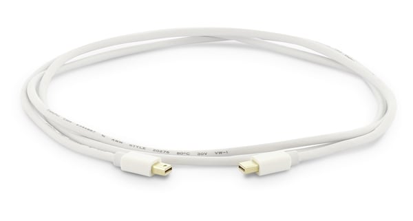 Miniatyrbillede 1 af 3: LMP 8305 DisplayPort kabel 1,8 m Mini DisplayPort Hvid