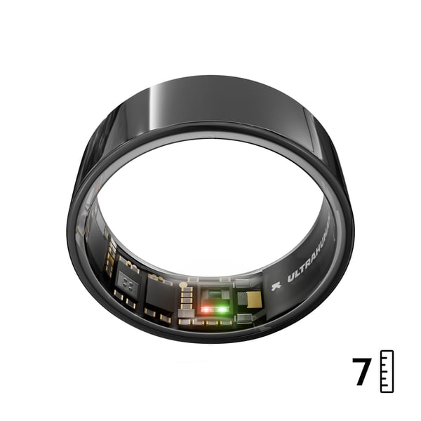 Ultrahuman Ring AIR Nej Aktivitetsmätare med smart ring Svart