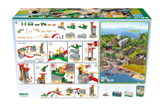 Pikkukuva 8 / 13: BRIO Cargo Mountain Set