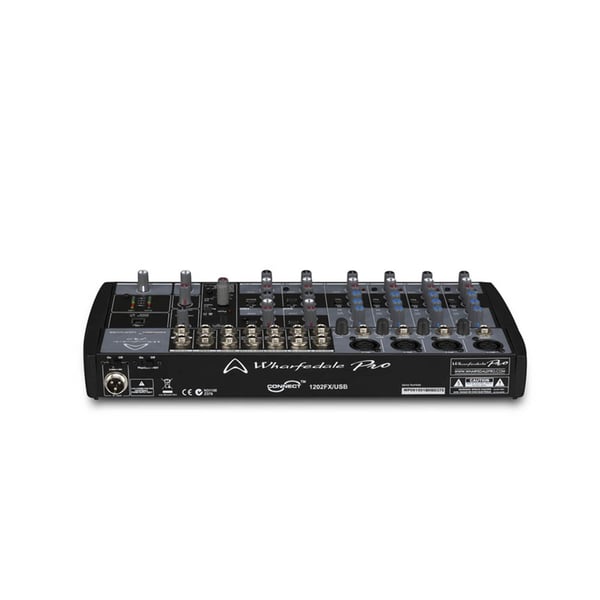 Miniatyrbild 4 av 6: Wharfedale Pro 1202FX/USB 4 kanaler Svart