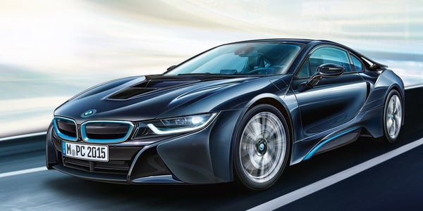 Miniatyrbild 4 av 7: Plastmodell BMW I8