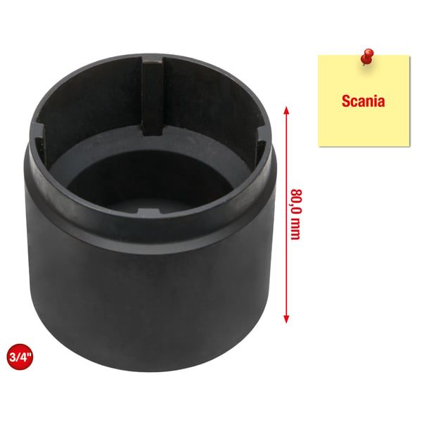 KS Tools 460.1590 svensknøgle adapter & forlænger 1 stk Stikadapter