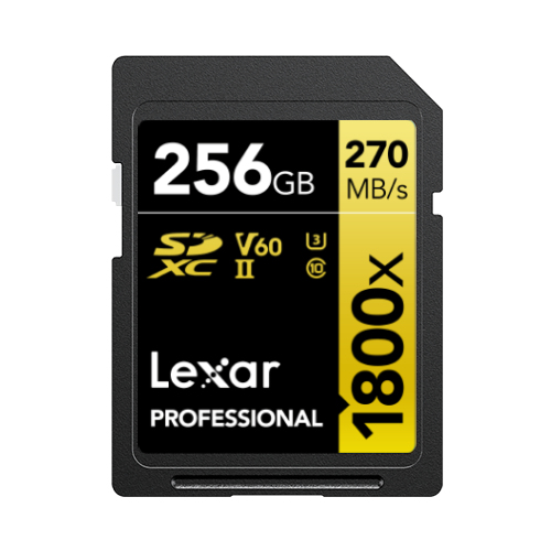 Miniatyrbillede 1 af 2: Lexar LSD1800256G-BNNNG hukommelseskort 256 GB SDXC Klasse 10