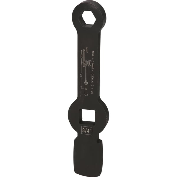 Miniatyrbild 2 av 2: KS Tools 3/4\" Schlag-Sechskant-Schlüssel mit 2 Schlagflächen 26 mm 517.0926 1 styck