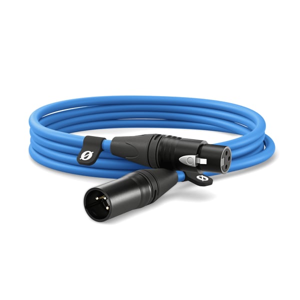 RØDE XLR3M-B ljudkabel 3 m XLR Blå
