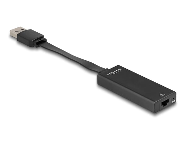 DeLOCK 66245 kabelomvandlare (hane/hona) USB Type-A RJ-45 Svart DeLOCK 66245 kabelomvandlare (hane/hona) USB Type-A RJ-45 Svart