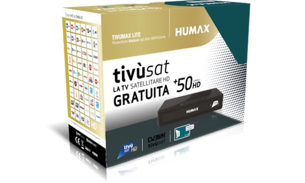 Miniatyrbillede 2 af 6: Humax Tivumax LITE dekoder 1 tuner(e) Ledningsført Sort