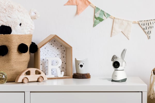 Miniatyrbild 19 av 20: Alecto SMARTBABY10 övervakningsmonitorer för bebisar Wi-Fi Antracit, Vit