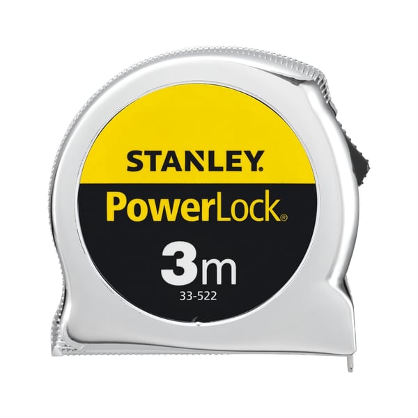 Stanley Powerlock mittanauha 3 m Metalli Hopea