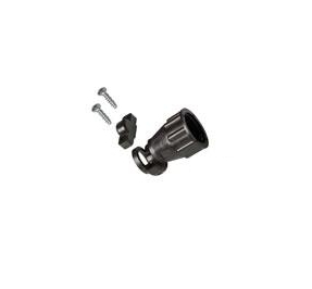 TE Connectivity 1-206062-4 kabelholder Sort, Metallic