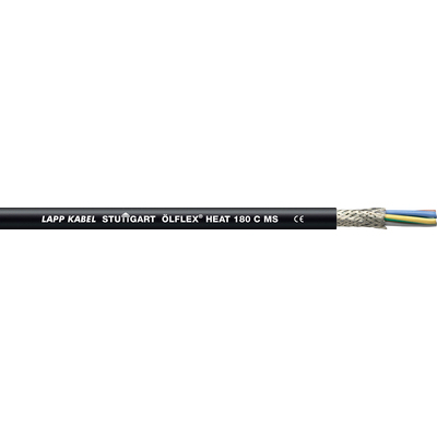 Lapp ÖLFLEX HEAT 180 C MS signalkabel Sort