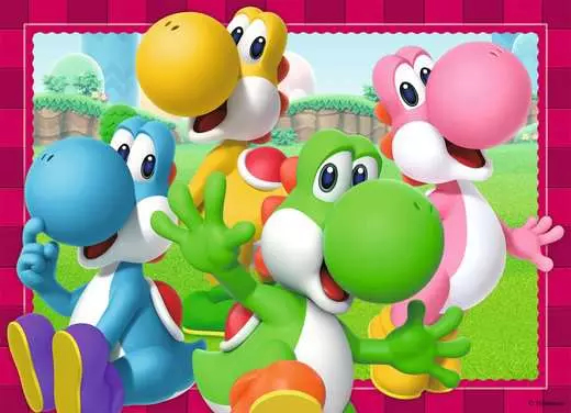 Pikkukuva 3 / 6: Ravensburger 4 in a box Super Mario Kuviopalapeli 100 kpl Videopeli