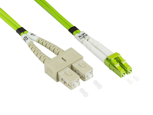 Alcasa LW-802LS5 InfiniBand- ja kuituoptiikkakaapeli 2 m 2x LC 2x SC Vihreä Alcasa LW-802LS5 InfiniBand- ja kuituoptiikkakaapeli 2 m 2x LC 2x SC Vihreä