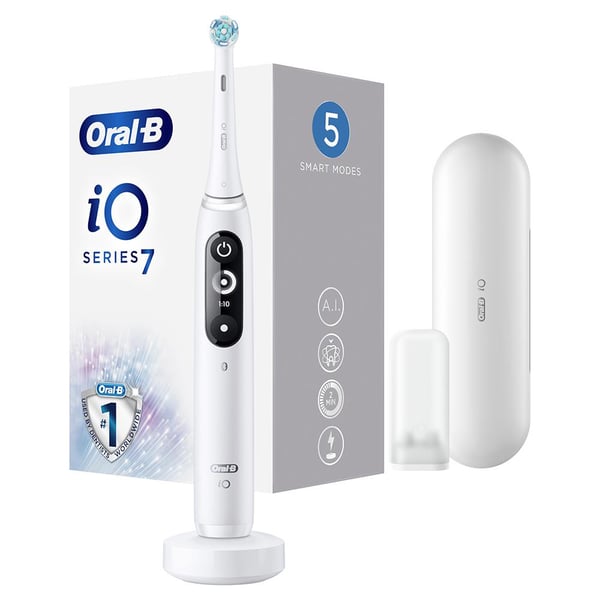 Miniatyrbillede 6 af 8: Oral-B iO 4210201362982 elektrisk tandbørste Voksen Roterende tandbørste Hvid