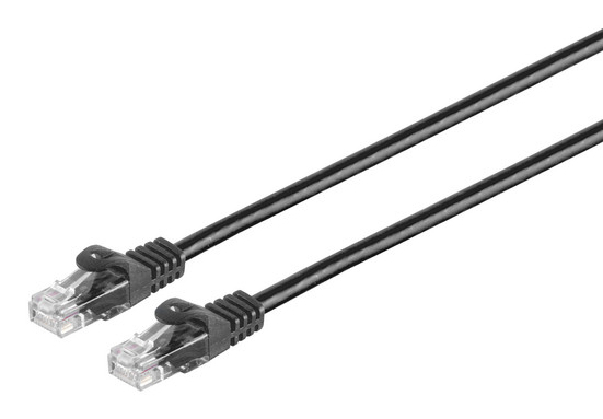S/CONN maximum connectivity 08-35005 netværkskabel Sort 0,25 m Cat7 U/UTP (UTP)