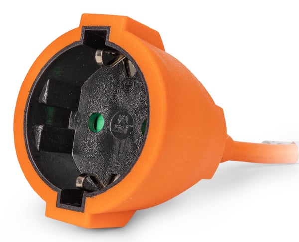 Entac ESECG1.5-30 stikdåse 30 m 1 AC stikkontakt(er) Indendørs Orange