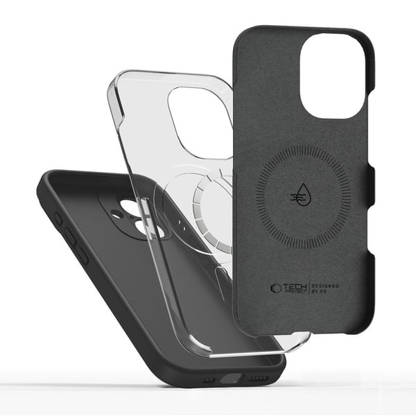 Miniatyrbillede 3 af 4: Tech-Protect 5906302330133 mobiltelefon etui 16 cm (6.3") Cover Sort