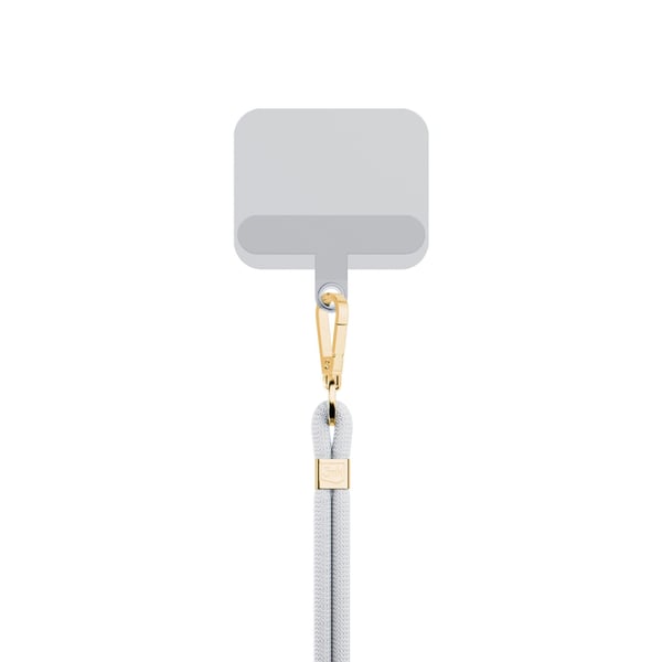3MK EasyClip strop Mobiltelefon Nylon, Zink Guld, Hvid