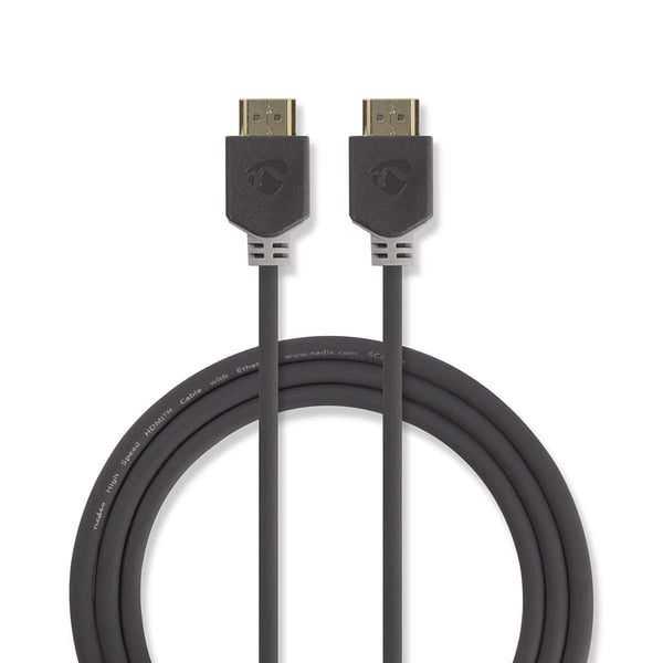 Miniatyrbillede 3 af 4: Nedis CVBW35000BK10 HDMI-kabel 1 m HDMI Type A (Standard) Anthracit