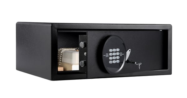 Olympia GOsafe H195 Fristående kassaskåp 26 l Polypropylen (PP) Svart