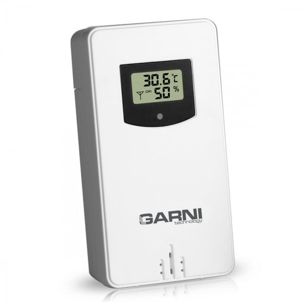 GARNI GARNI030H Hvid LCD Batteri