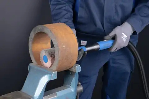 Miniatyrbillede 2 af 2: PFERD Pneumatic straight grinder PGAS 6/50 vinkelsliber