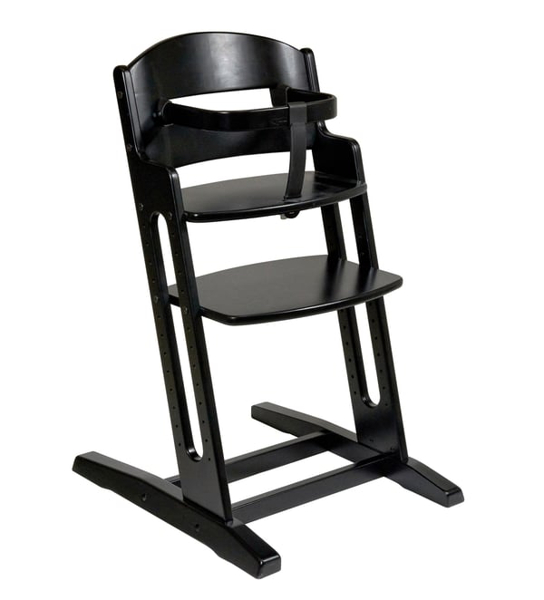 Baby Dan DanChair Traditionel højstol Hårdt sæde Sort