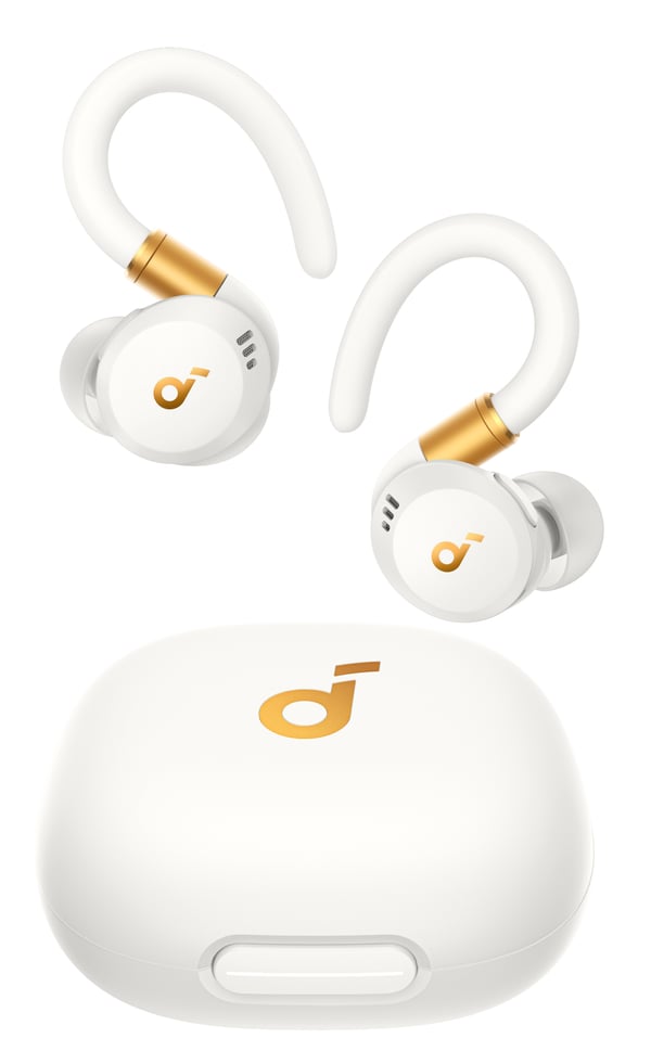 Soundcore Sport X20 Headset Trådløs I ørerne Opkald/Musik/Sport/Hverdag Hvid