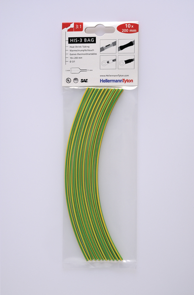 Hellermann Tyton 308-30617 varmekrympeslange